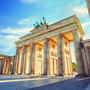 Brandenburger Tor am Pariser Platz in Berlin, Deutschland