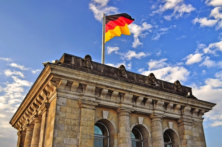 Reichstag in Berlin, Deutschland