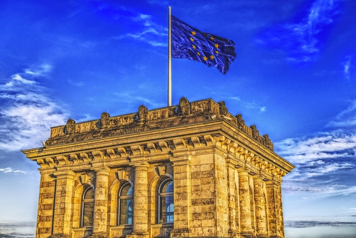 Reichstag in Berlin, Deutschland