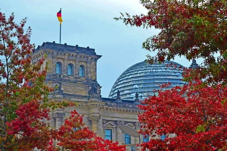 Reichstag in Berlin, Deutschland