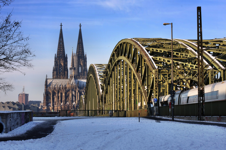 Kölner Dom im Winter