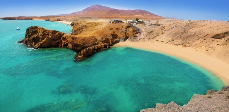 Papagayo Strand auf Lanzarote