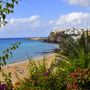 Strand von Morro Jable auf Fuerteventura