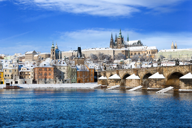 winterliches Prag