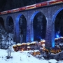 Weihnachtsmarkt in der Ravennaschlucht, Schwarzwald