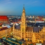 Marienplatz mit Weihnachtsmarkt