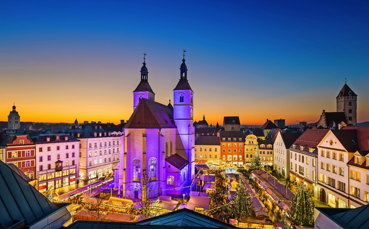 Weihnachtsmarkt in Regensburg