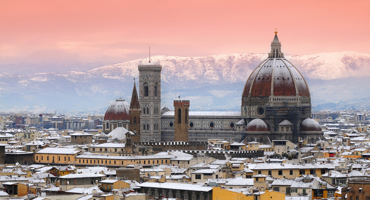 Florenz im Winter