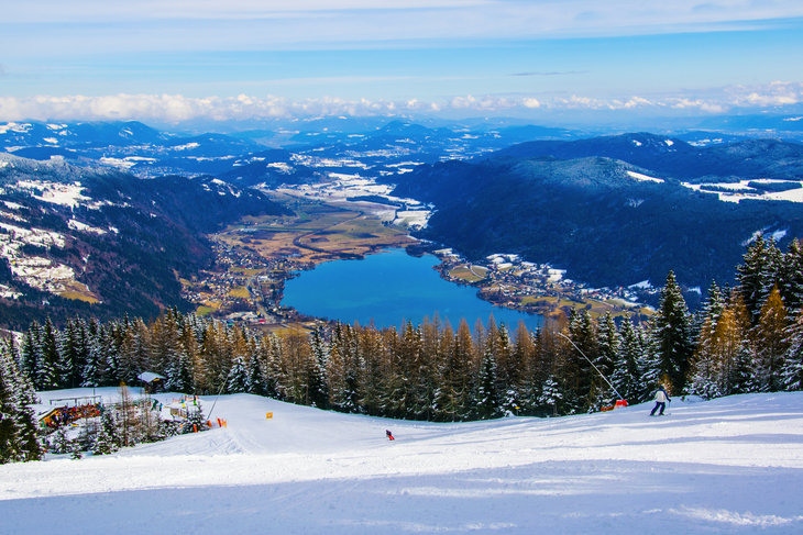 Blick auf den Ossiacher See