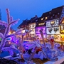 Weihnachtsmarkt in Colmar im Elsass, Frankreich