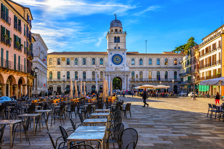 Piazza dei Signori in Padua