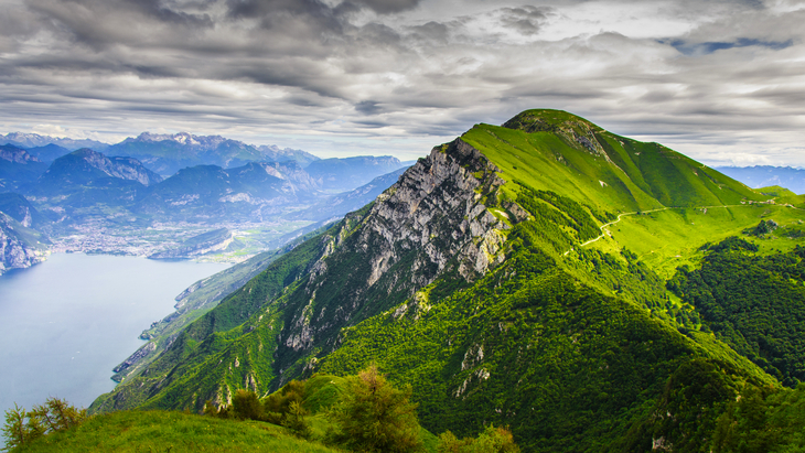 Monte Baldo: einer der Gardaseeberge in Italien