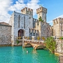 Castello Scaligero in Sirmione am Gardasee, Italien