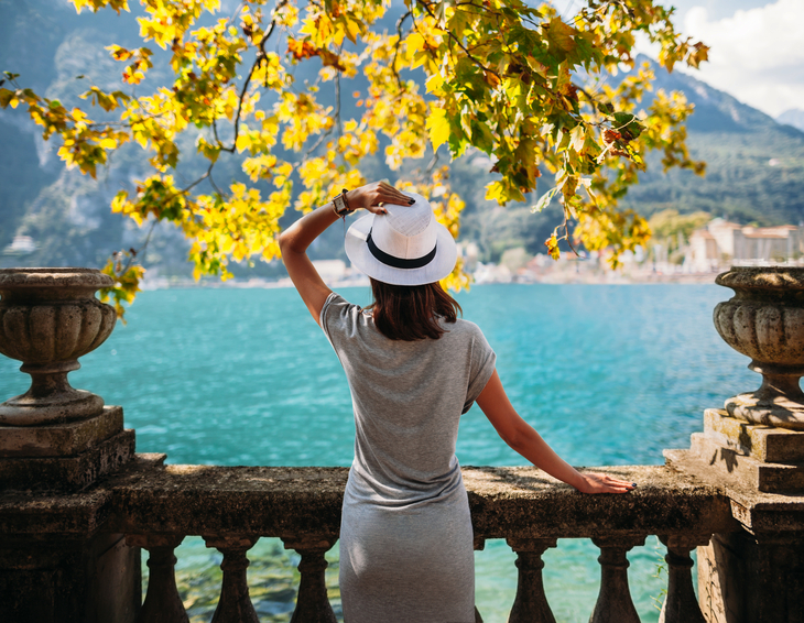 Blick auf den Gardasee