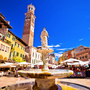 Piazza delle Erbe in Verona