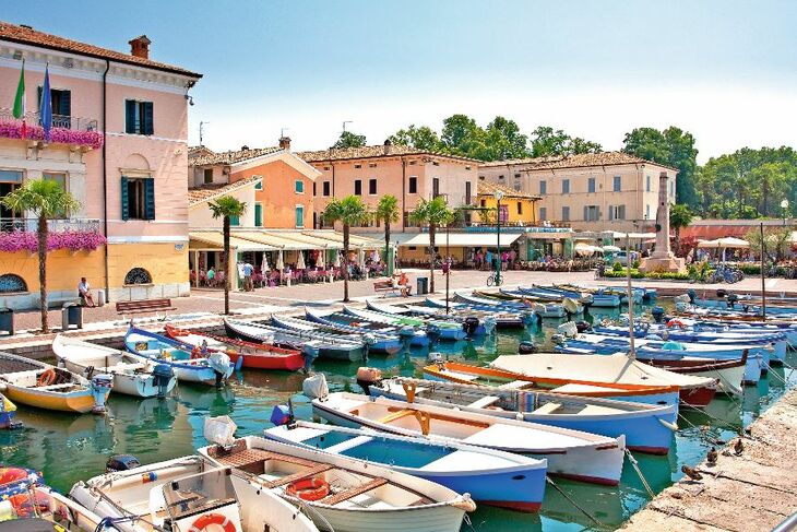 Bardolino Gardasee Italien Hafen