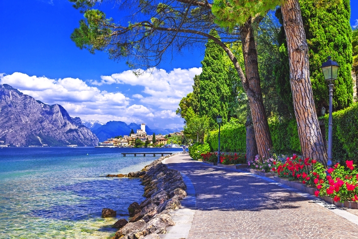 Promenade am Gardasee