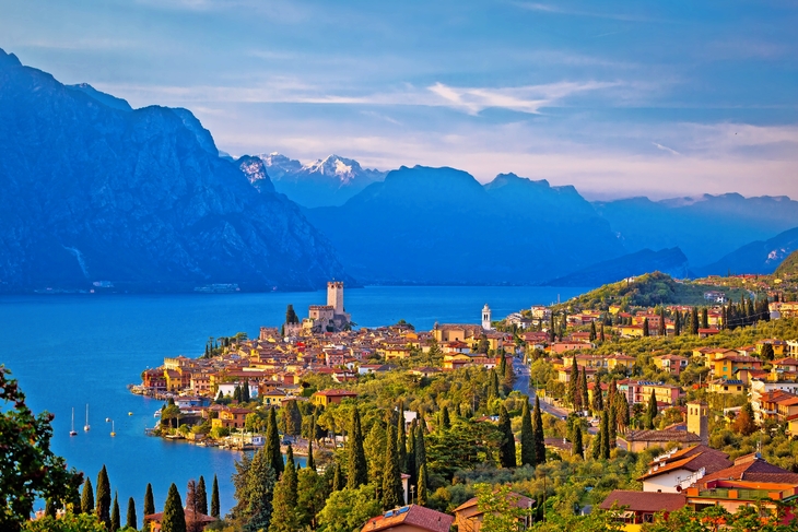 Blick auf den Gardasee