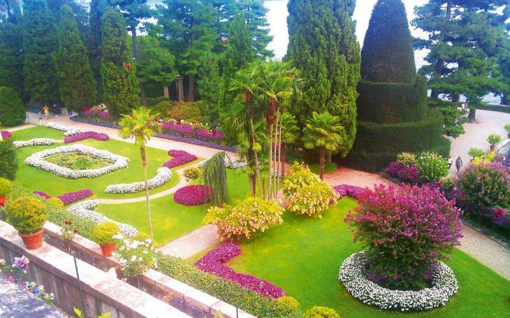 Garten auf der Isola Bella