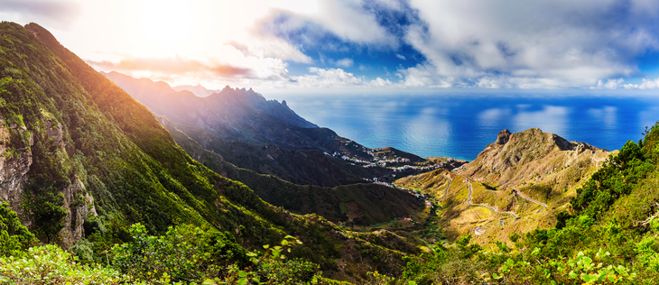 Dorf Taganana im Anaga-Gebirge auf Teneriffa