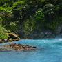 Vulkan-Nationalpark Tenorio mit Celeste River auf Costa Rica