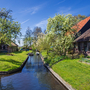 Giethoorn in der nordöstlichen niederländischen Provinz Overijssel