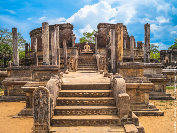 Antike Ruinenstadt Polonnaruwa, Sri Lanka