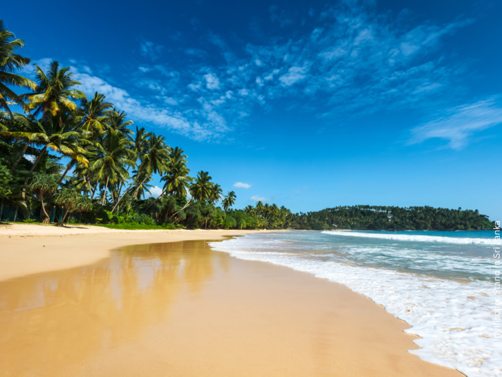 Idyllischer Strand, Sri Lanka