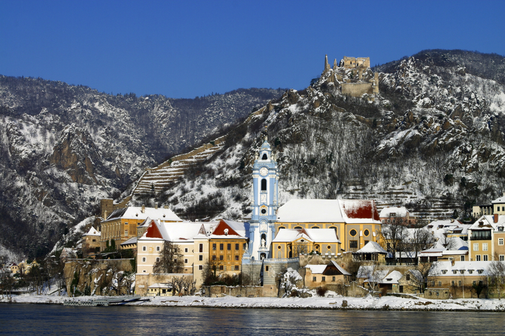 Dürnstein an der Donau in der Wachau, Österreich