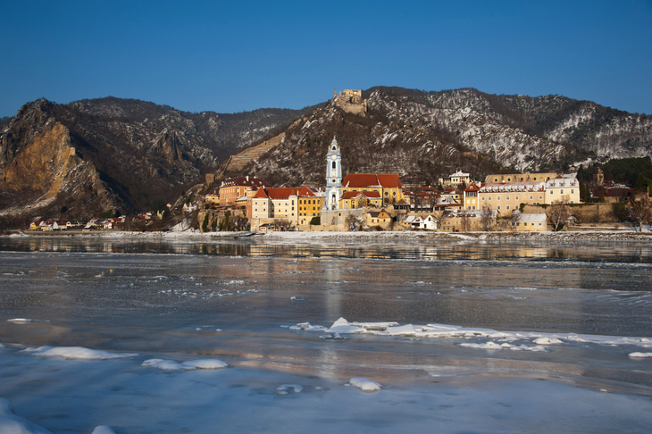 Dürnstein im Winter