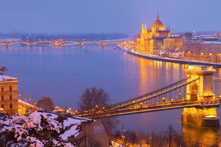 Budapest im Winter