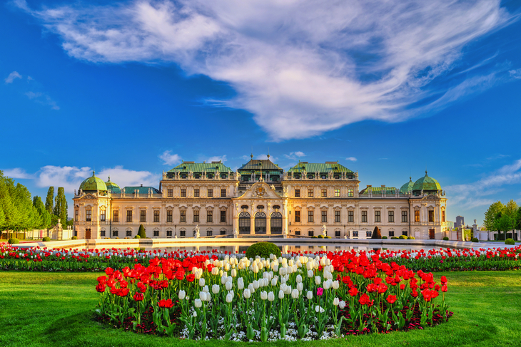 Schloss Belvedere in Wien, Österreich