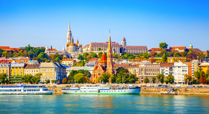 Skyline von Budapest