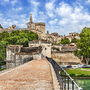 Avignon-Brücke mit Papstpalast