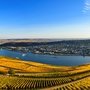 Rüdesheim am Rhein im Herbst