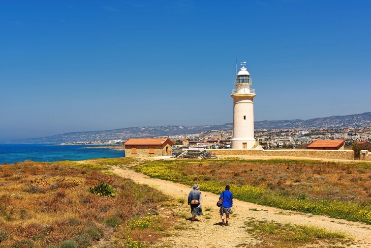 Leuchtturm in Paphos, Zypern