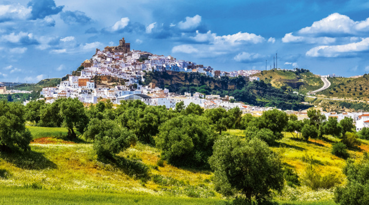 Blick auf Arcos de la Frontera