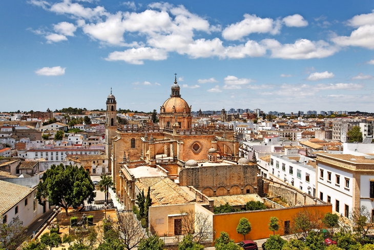 Jerez de la Frontera in Andalusien